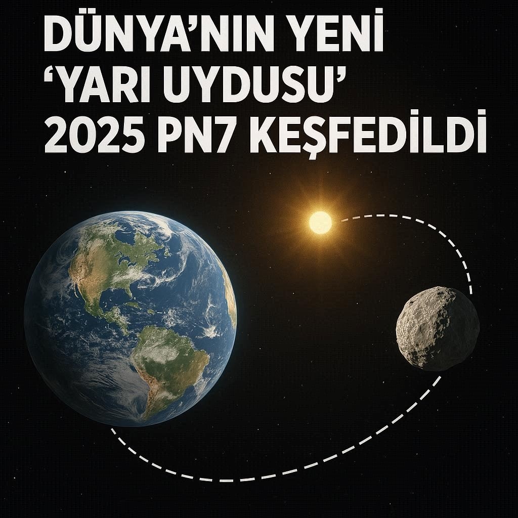 Dünya’nın Yeni “Quasi-Uydu”su 2025 PN7 Keşfedildi