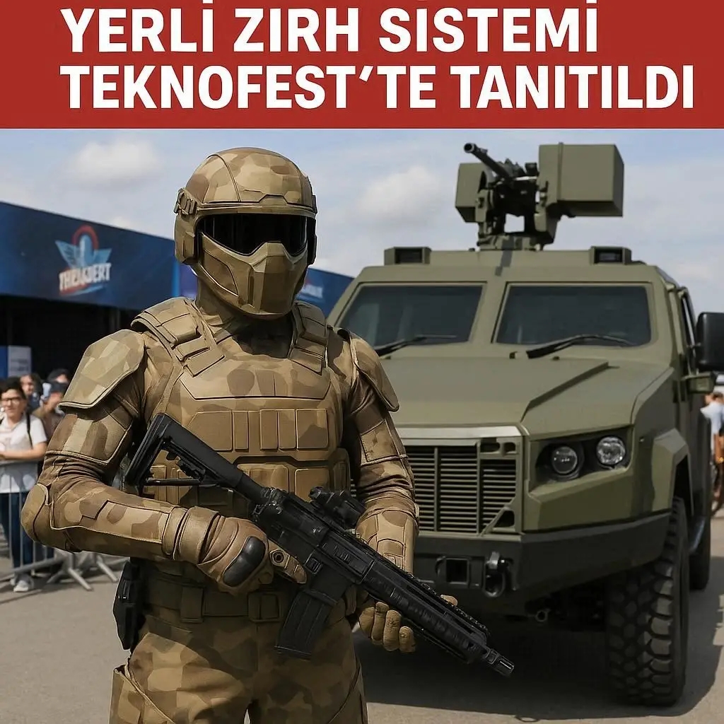 Onuk’un “Kuyag” Zırh Sistemi TEKNOFEST’te Tanıtıldı