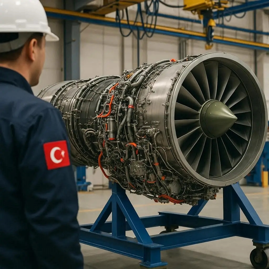 Türkiye’nin İlk Yerli Turbofan Motoru TEI-TF6000