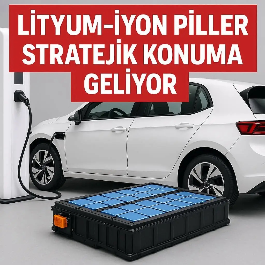 Lityum İyon Piller Stratejik Konuma Geliyor