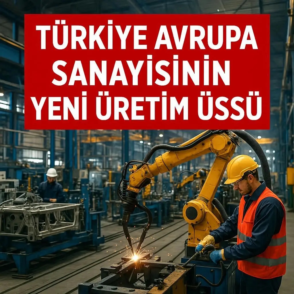 Türkiye, Avrupa Sanayisinin Yeni Üretim Üssü Konumunda