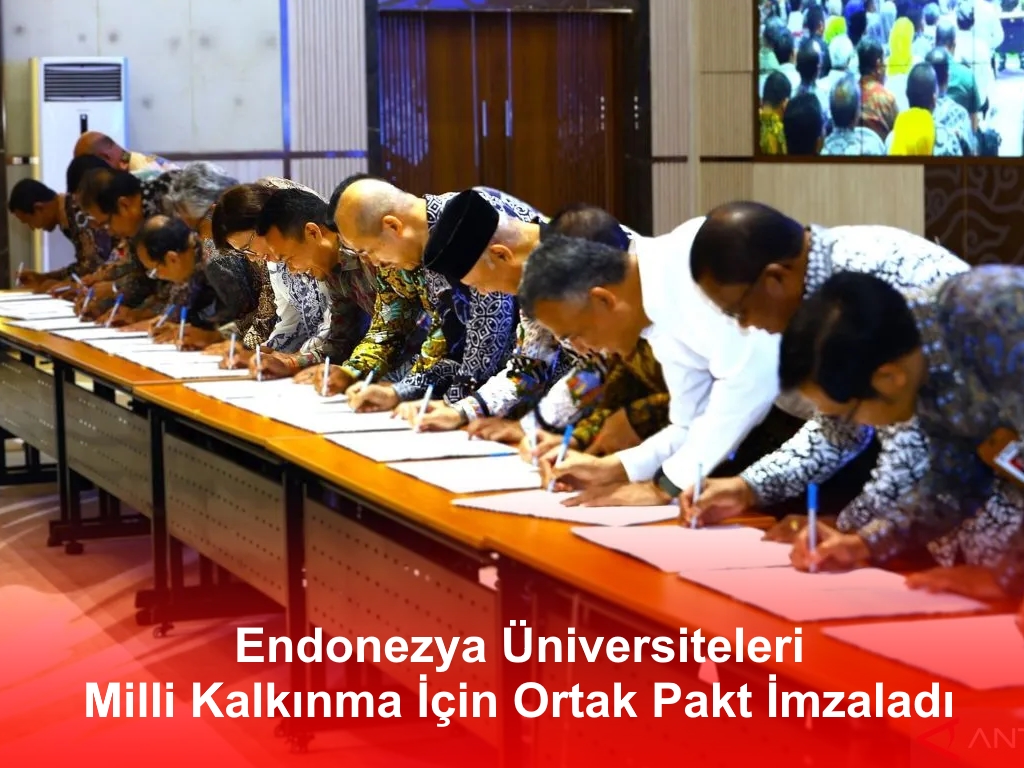 Endonezya Üniversiteleri Milli Kalkınma İçin Ortak Pakt İmzaladı