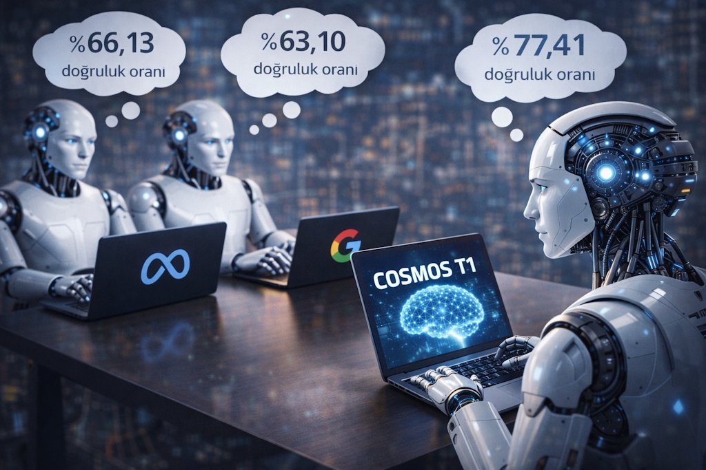 Yerli Yapay Zekâ Cosmos T1 Rakiplerini Geride Bıraktı