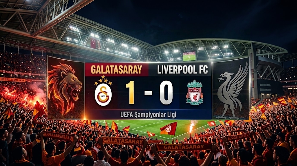 Galatasaray Liverpool’u Yıktı: Devler Ligi’nde Aslan Pençesi!